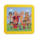 PuzzleSmart Motu Patlu Sliding Puzzle Toy for Kids | Educational Brain Teaser Game | Improves Focus, Memory & Problem-Solving Skills | Fun Learning Toy for Boys & Girls (Age 3+)