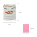 2 Players Mahjong match Block Set, Mahjong match Tile Game with 49 Premium Tiles(30mm) Animal and Food Pattern, Portable Mahjongg Set with A drawstring Bag